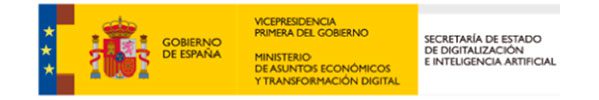 Web financiada por el Gobierno de España